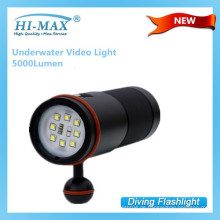 Neue Unterwasser-Videographie 5000 Lumen LED Tauchbrenner